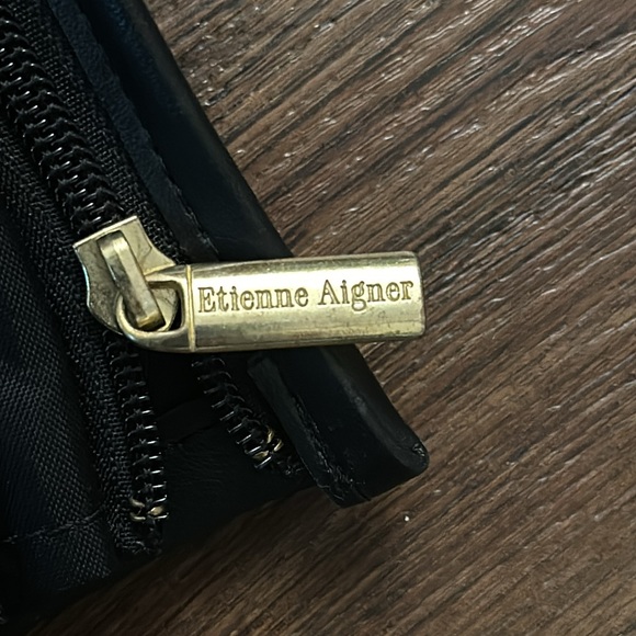 Rare Etienne Aigner Vintage Brown/Black Garment Carry-On Luggage Travel - Picture 5 of 7